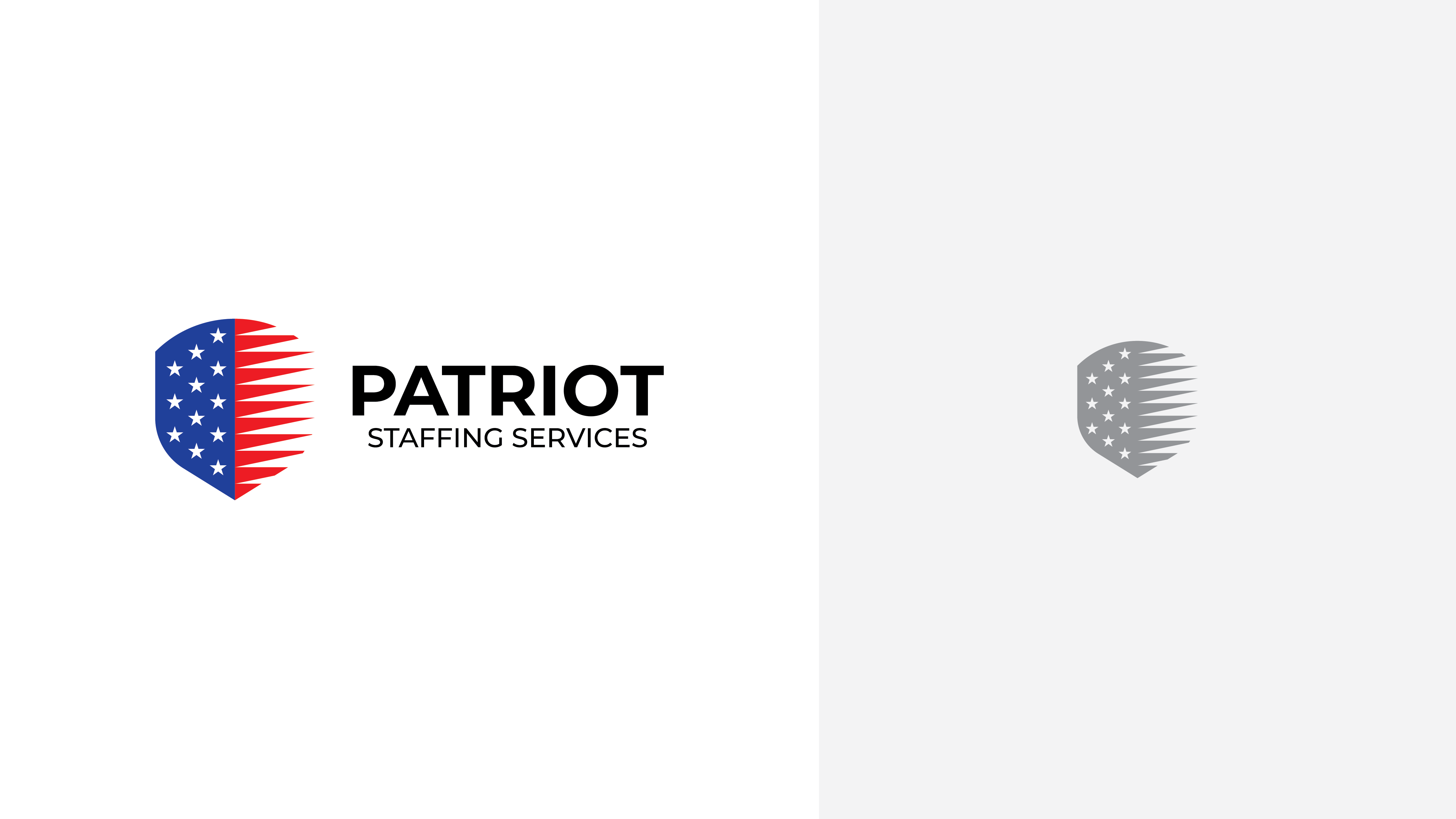 Logo Design by Kryss Denmar for Patriot Staffing Services | Design #30688207