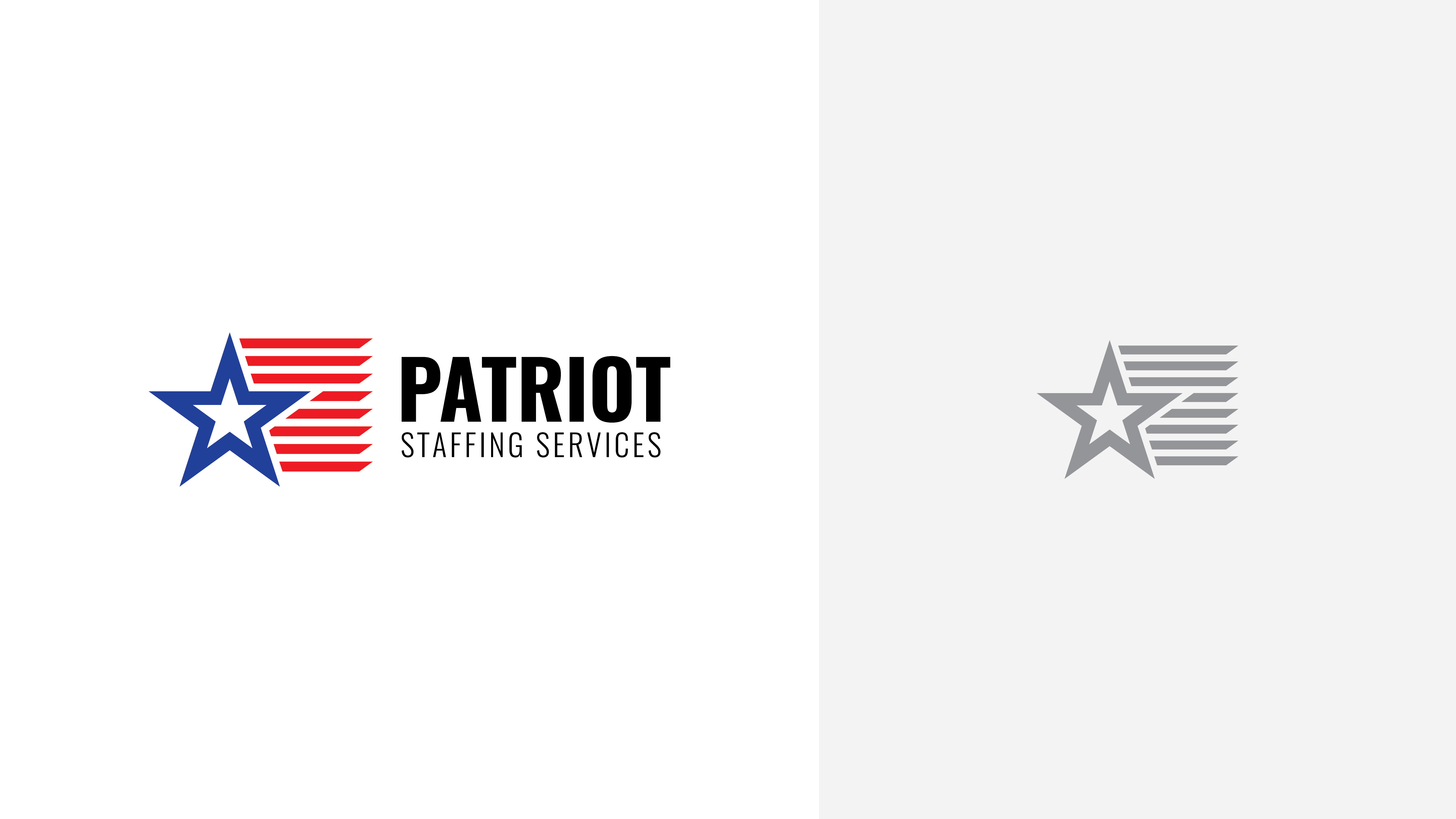 Logo Design by Kryss Denmar for Patriot Staffing Services | Design #30688226