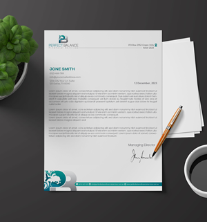 Letterhead Design by artbitin