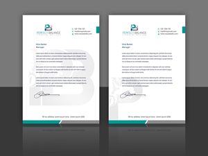 Letterhead Design by n214008 for Perfect Balance Financial Services | Design: #30689954
