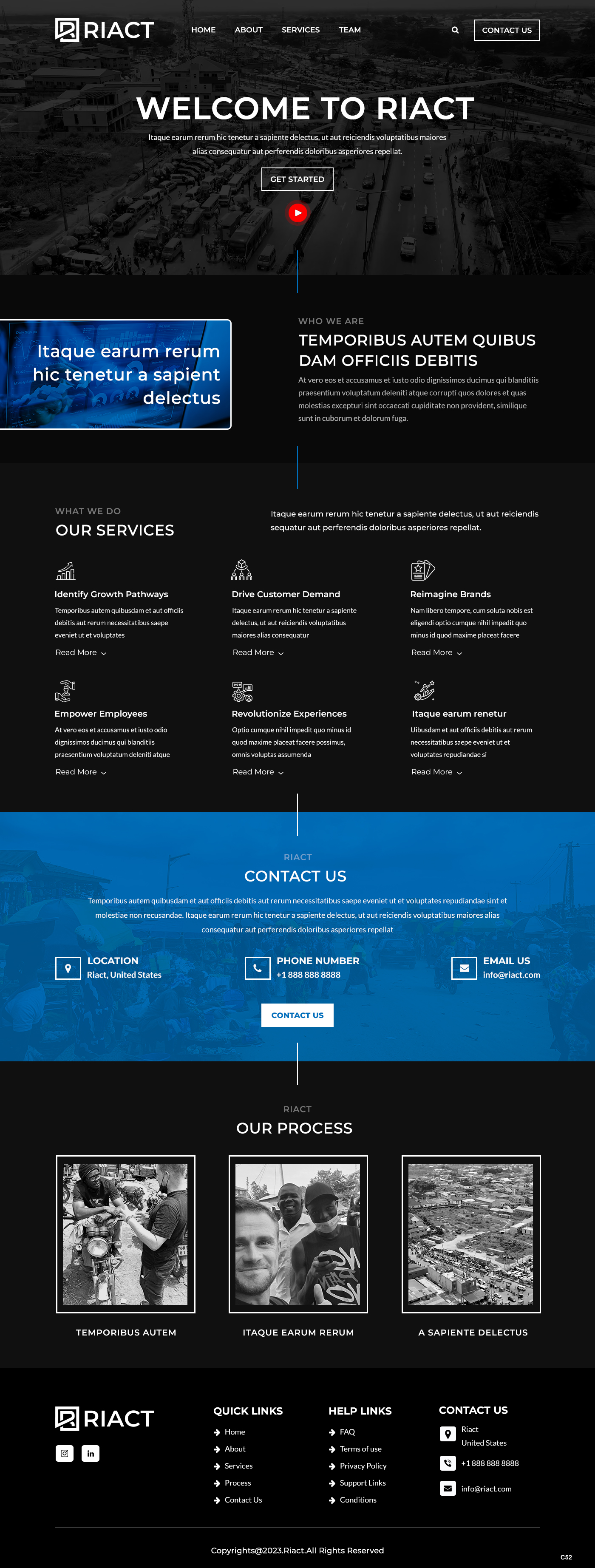 Web Design by pb for RIACT | Design #30697453
