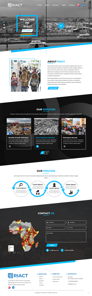 Web Design by pb for RIACT | Design: #30704032