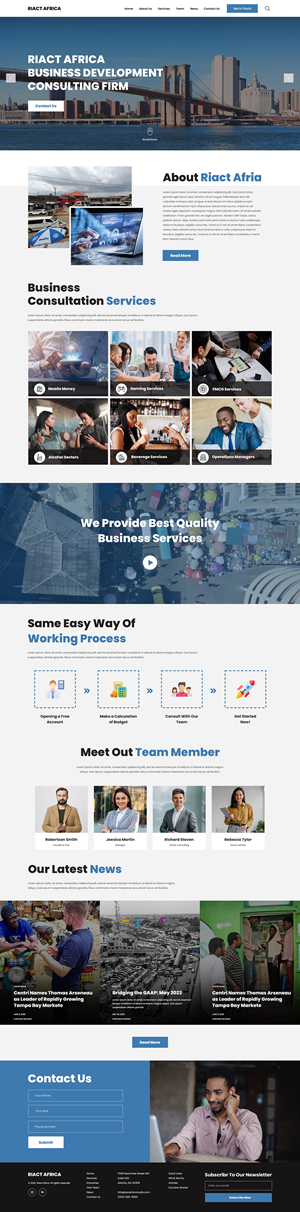 Web Design by creative.bugs for RIACT | Design: #30702579