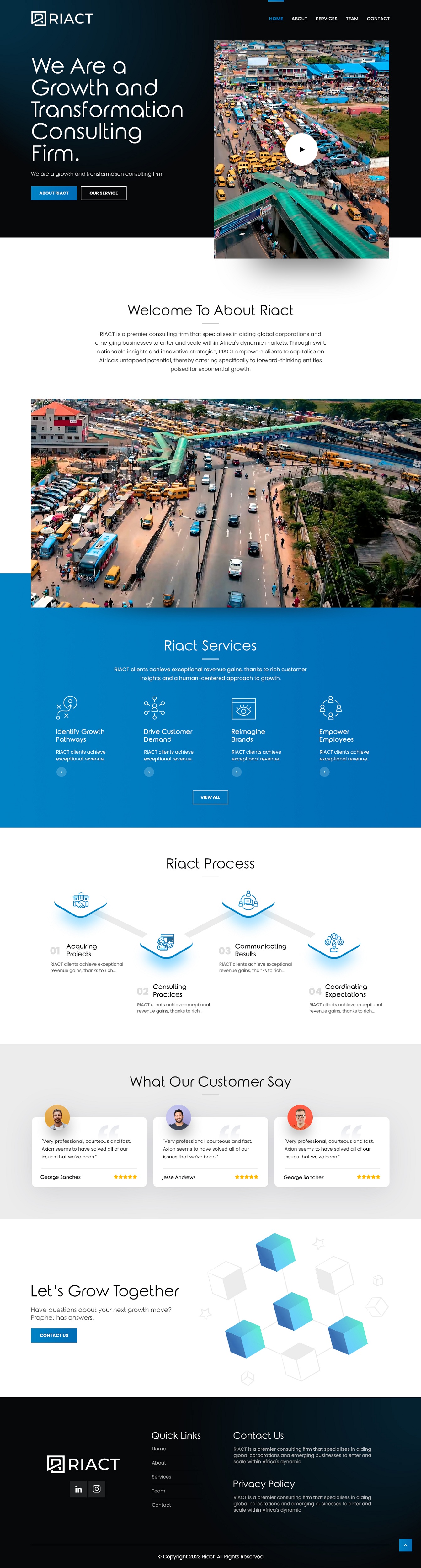 Web Design by nzdesigners for RIACT | Design #30719667