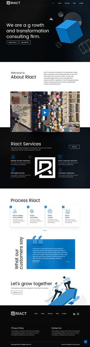Web Design by nzdesigners for RIACT | Design: #30719670