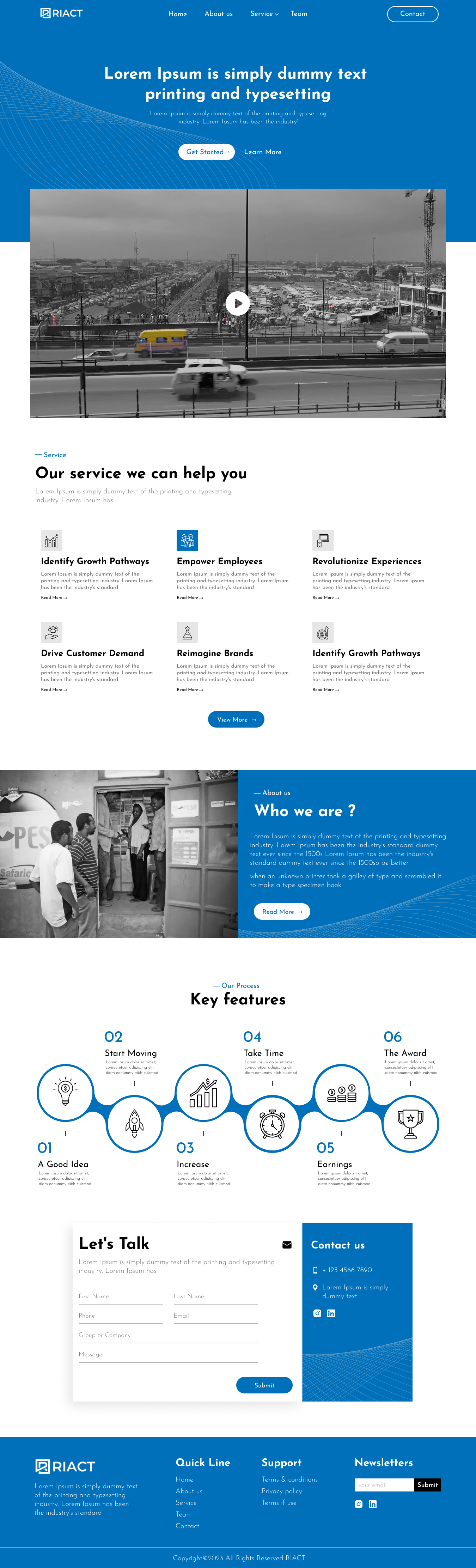 Web Design par nzdesigners pour RIACT | Design #30729561