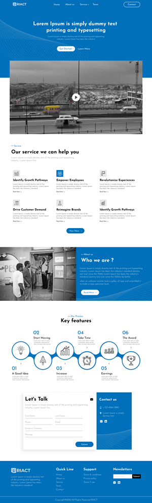 Web Design by nzdesigners for RIACT | Design: #30729561