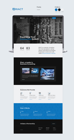 Web Design by PP² for RIACT | Design: #30703184
