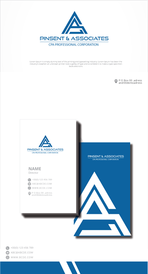 Logo Design by zebronicgraphic for Pinsent & Associates | Design: #30690815