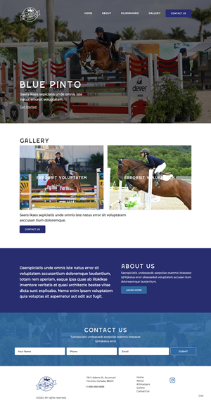 Design Squarespace par pb pour ce projet | Design : #30714883