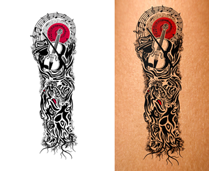 Tattoo Design by Navisol Creatives