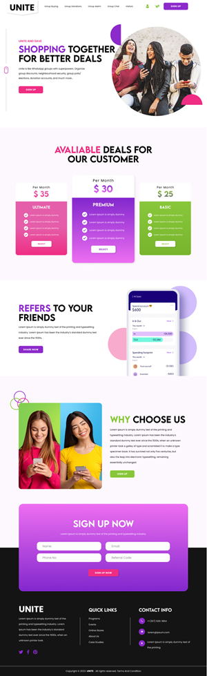 Web Design by Hafsa Fatymah for this project | Design: #30763063