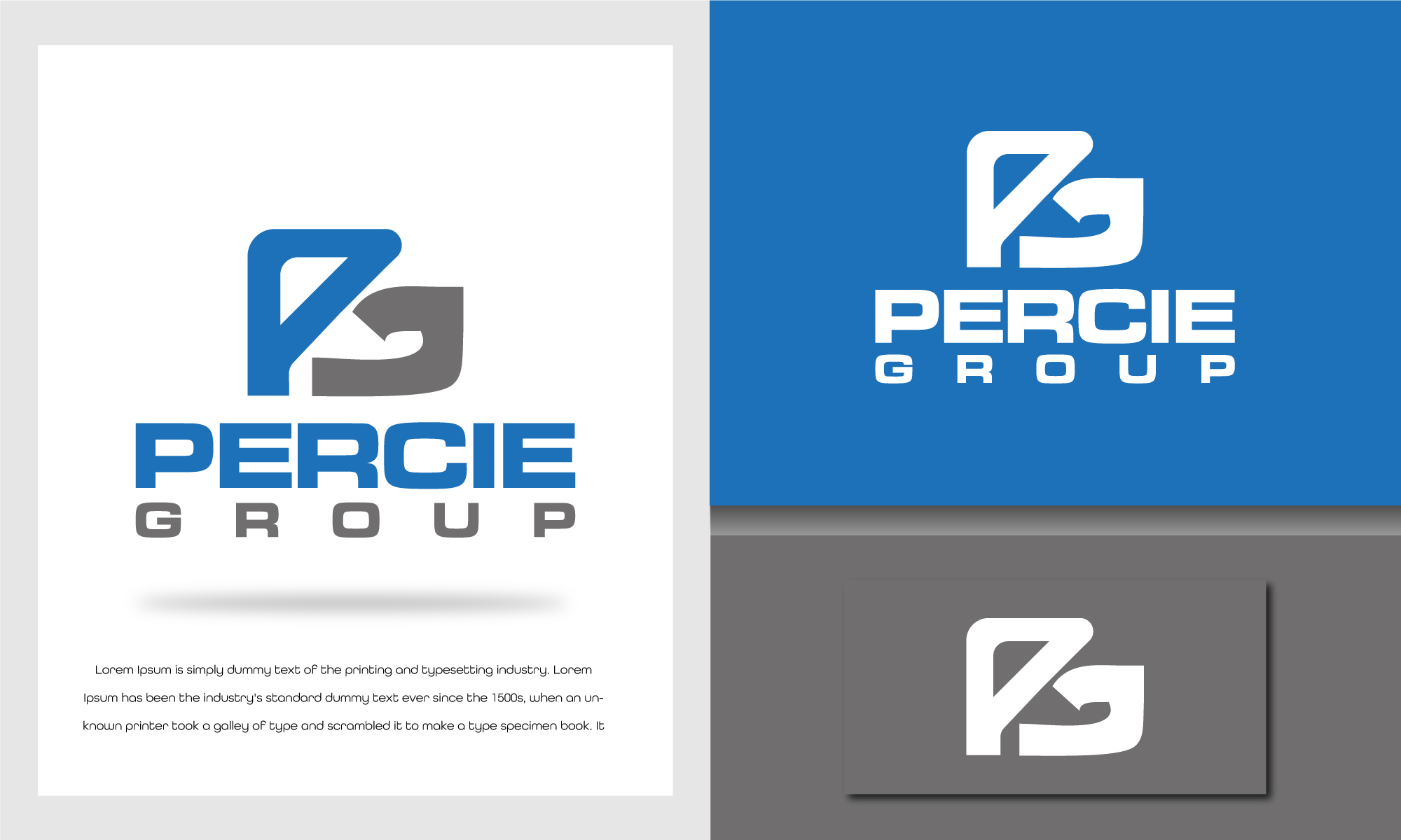 Logo Design by Tonmoyy for PERCIE GROUP PTY LTD | Design #30695578