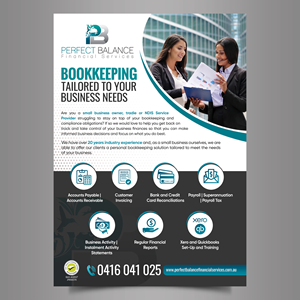 Flyer Design by Designers Hub for Perfect Balance Financial Services | Design: #30706416