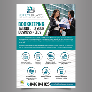 Flyer Design by Designers Hub for Perfect Balance Financial Services | Design: #30706464