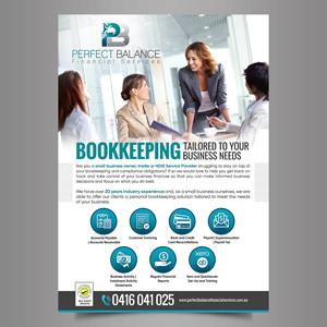 Flyer Design by Designers Hub for Perfect Balance Financial Services | Design: #30708513