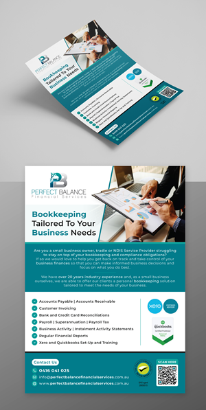 Flyer Design by KreativeMadz for Perfect Balance Financial Services | Design: #30694162