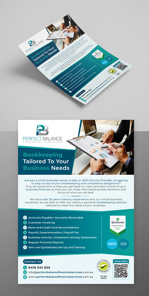 Flyer Design by KreativeMadz for Perfect Balance Financial Services | Design: #30694571