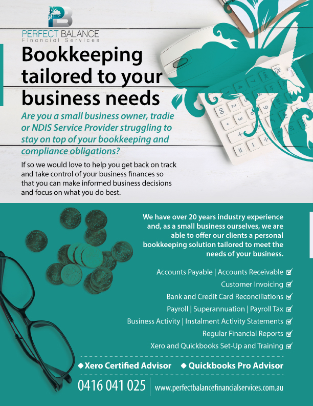 Diseño de Flyer por JMarcelo para Perfect Balance Financial Services | Diseño #30740773