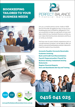 Flyer-Design von MarkoE für Perfect Balance Financial Services | Design #30703954