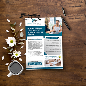 Flyer Design by Sun Creative for Perfect Balance Financial Services | Design: #30734108
