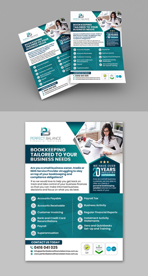 Flyer Design by debdesign for Perfect Balance Financial Services | Design: #30726307
