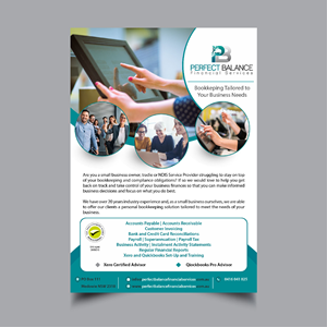 Flyer Design by devidigitalart for Perfect Balance Financial Services | Design: #30742441