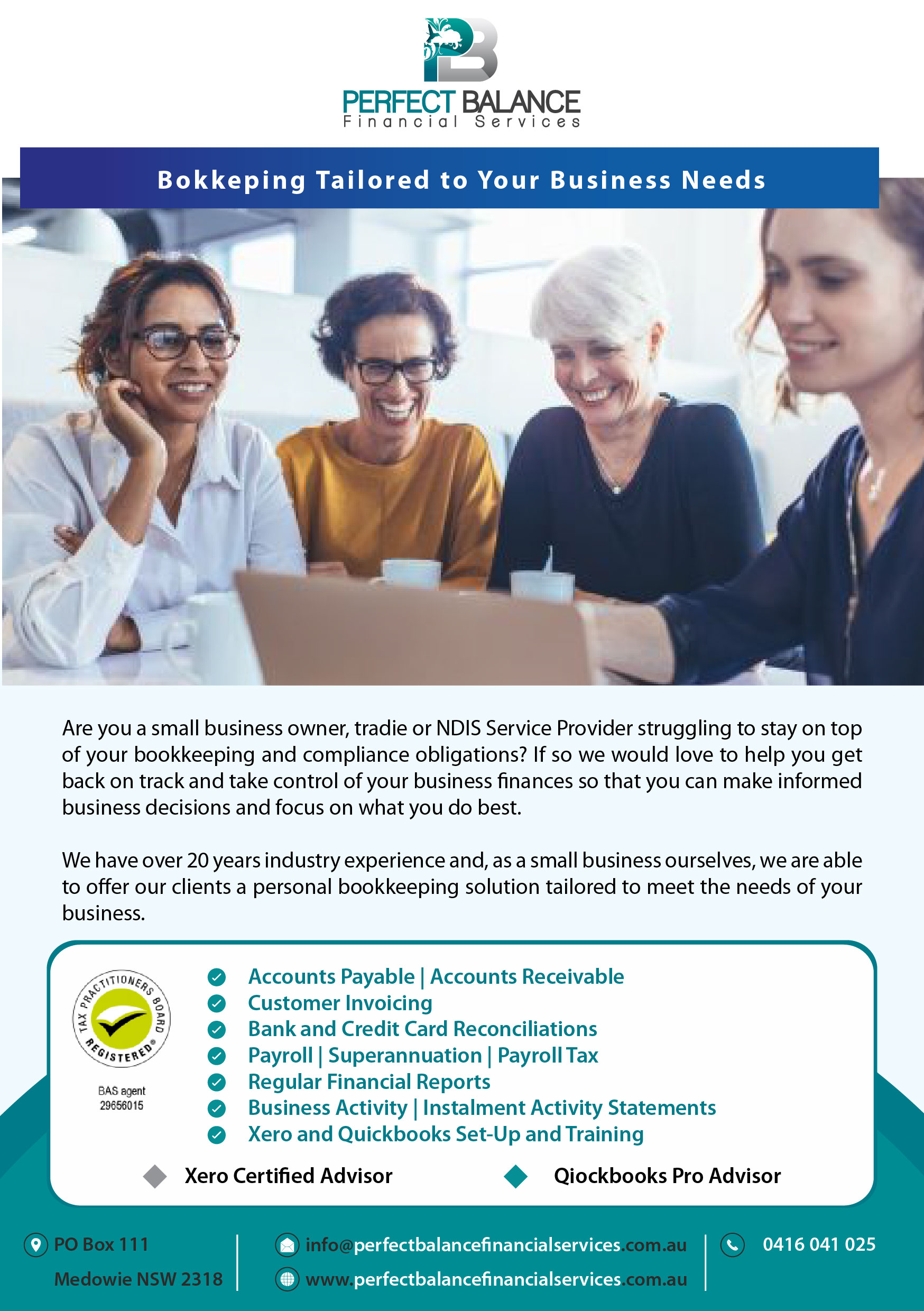 Flyer Design by devidigitalart for Perfect Balance Financial Services | Design #30742442