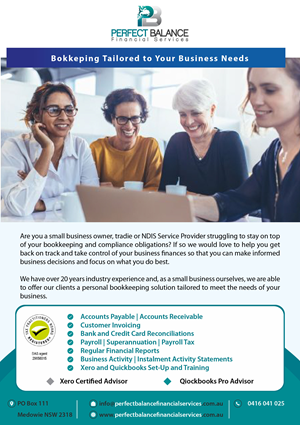 Flyer Design by devidigitalart for Perfect Balance Financial Services | Design: #30742442