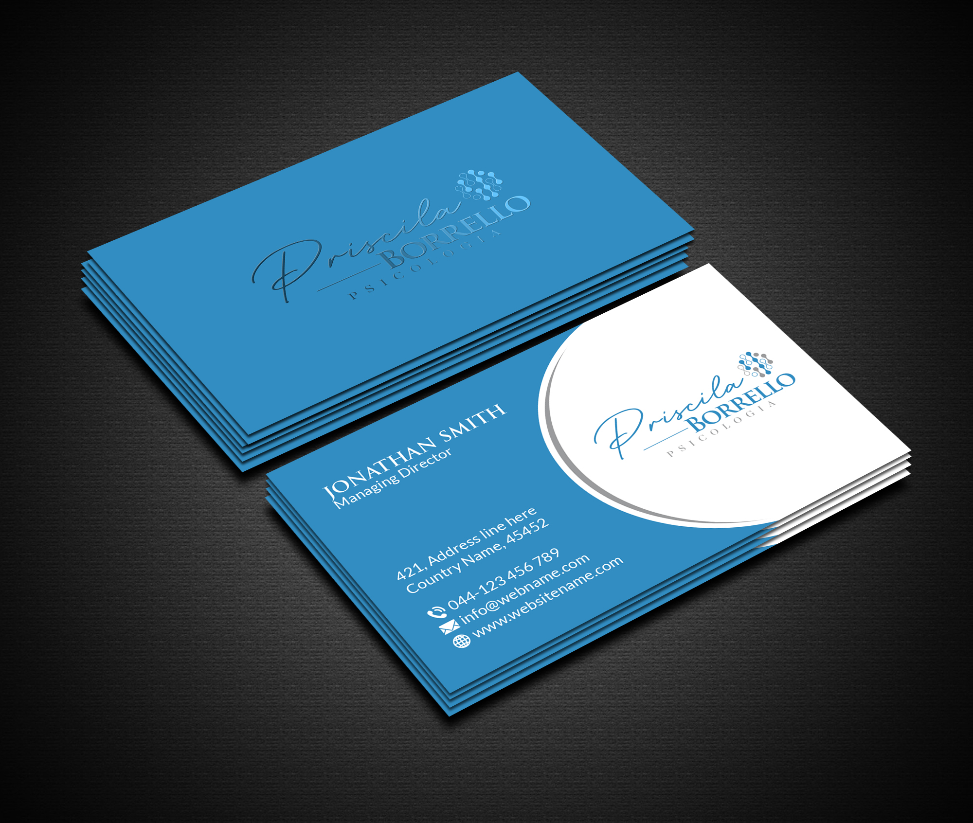 Business Card Design by Creations Box 2015 for this project | Design #30701136