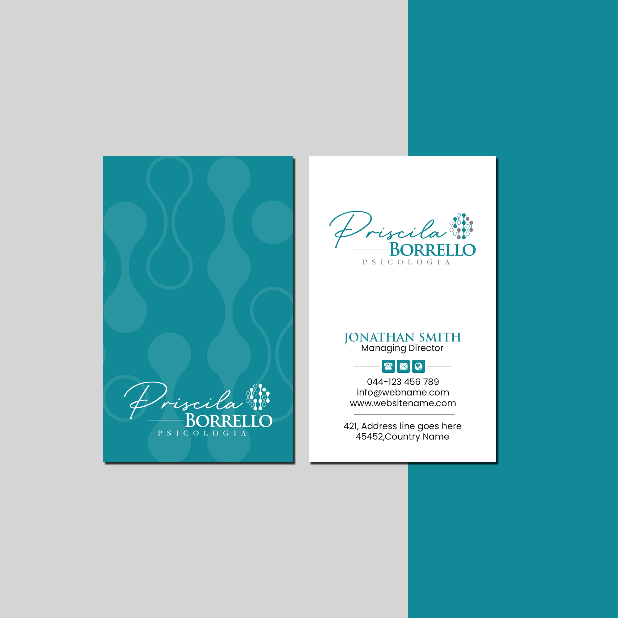 Business Card Design by Creations Box 2015 for this project | Design #30701145