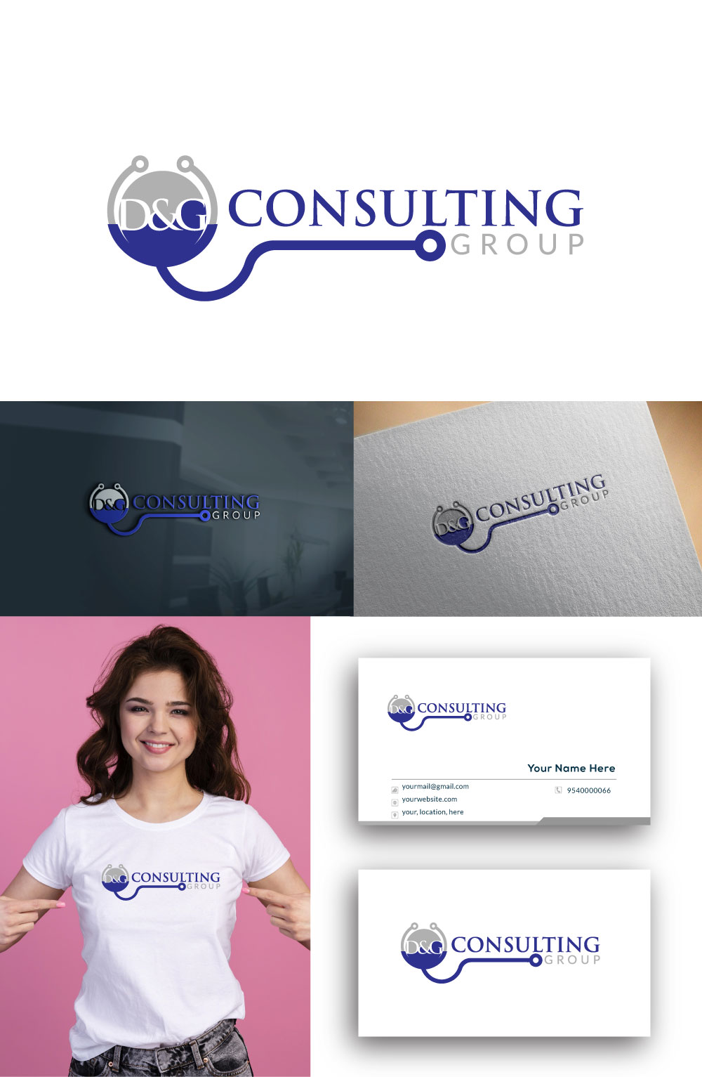 Diseño de Logo por amran mollaa para D&G Consulting Group | Diseño #30698170