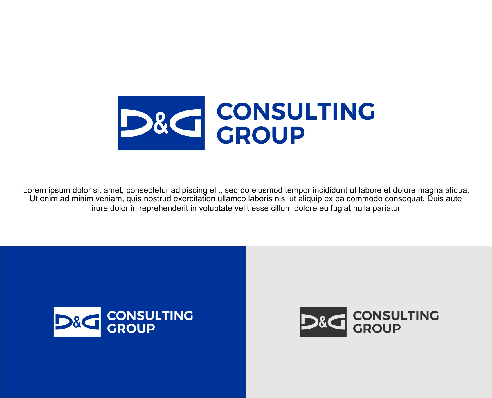 Logo Design by DesiGiNe for D&G Consulting Group | Design #30699954