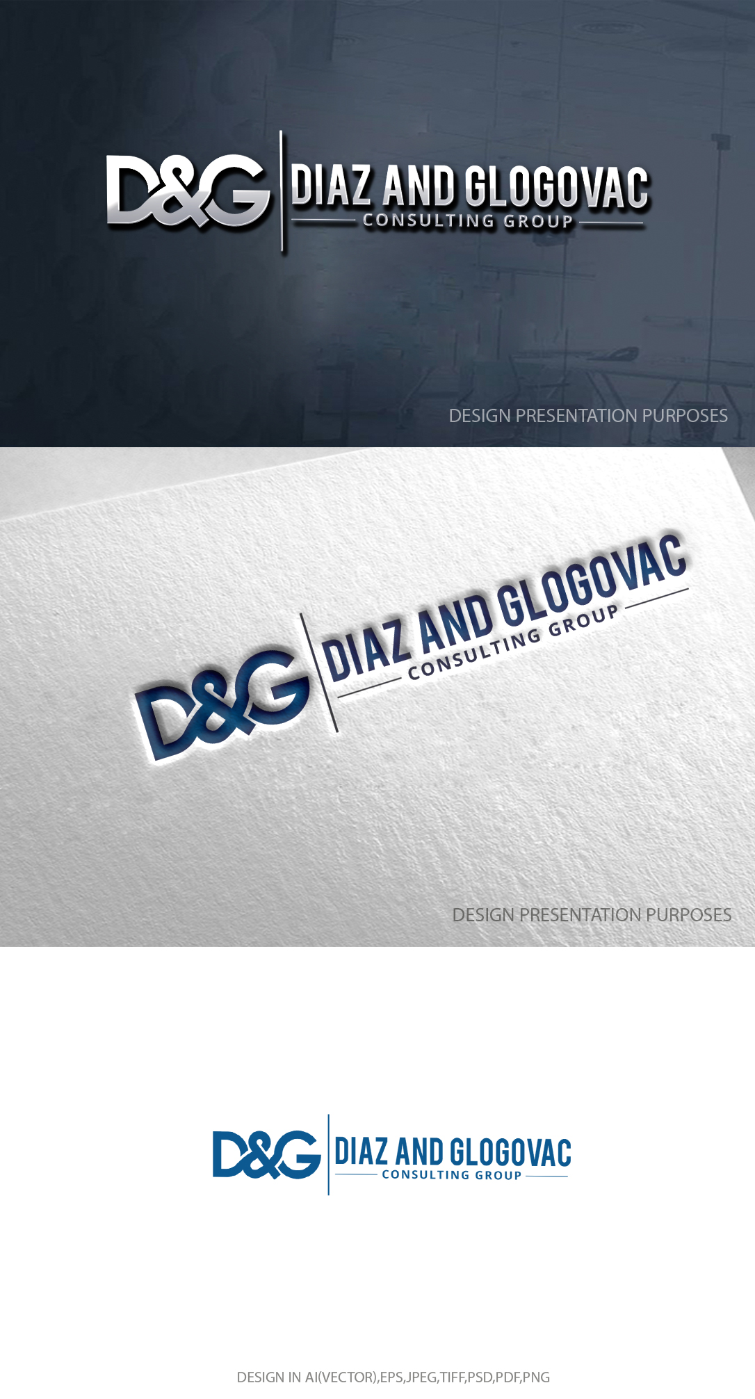 Design de Logo par zebronicgraphic pour D&G Consulting Group | Design #30697657
