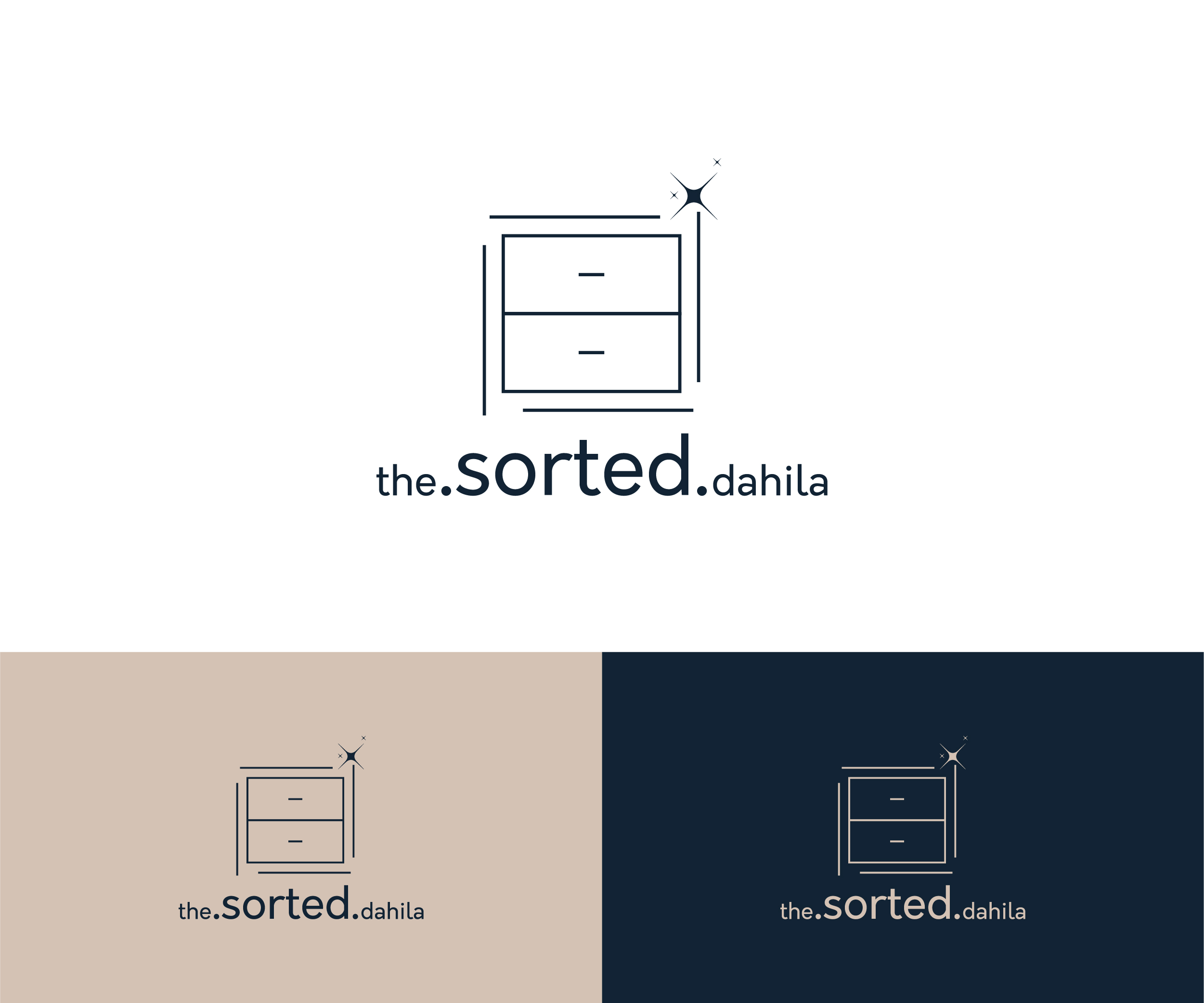 Logo Design by ShakiJav for the.sorted.dahlia | Design #30699134