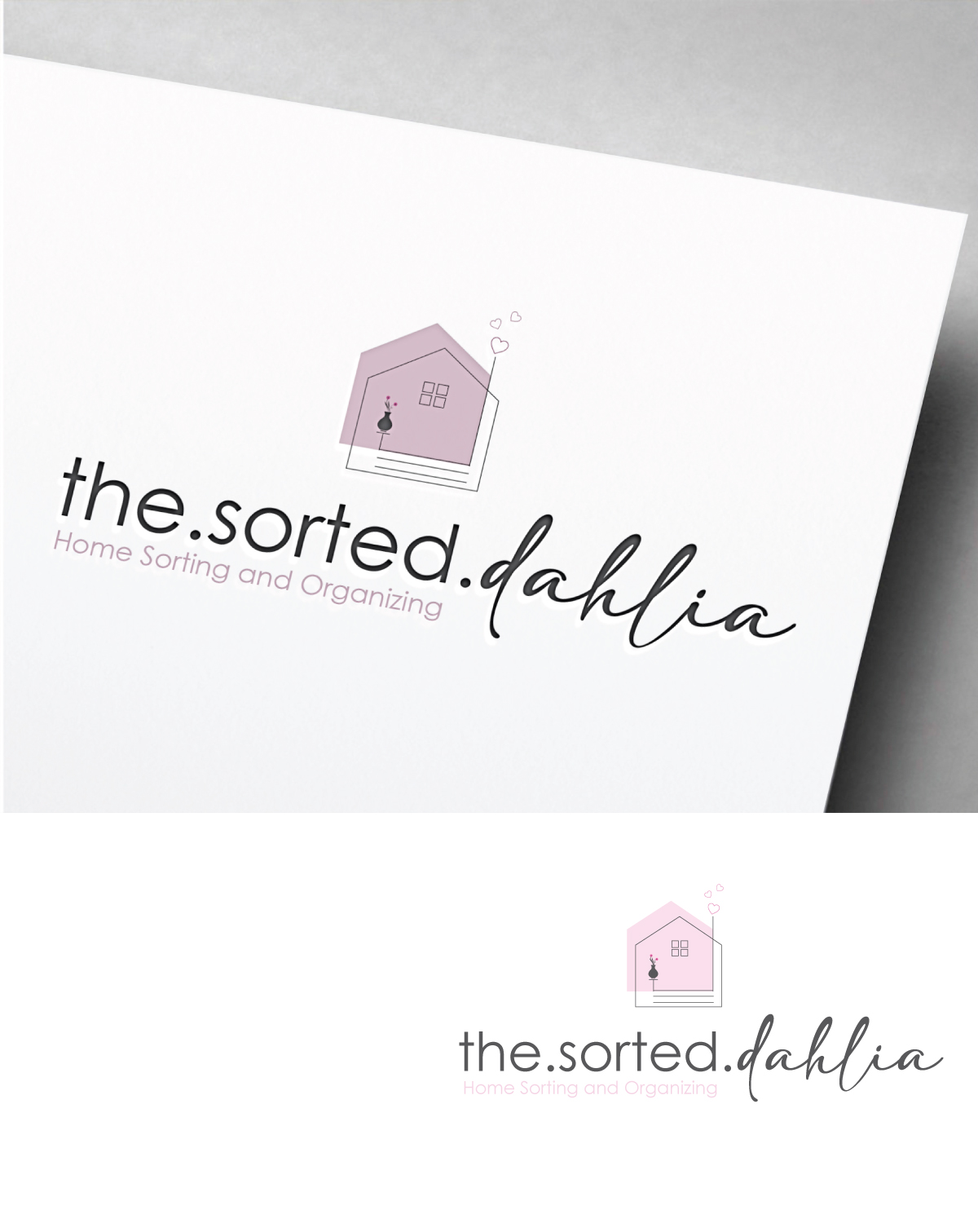 Logo Design by Om Namah Shivay for the.sorted.dahlia | Design #30707260