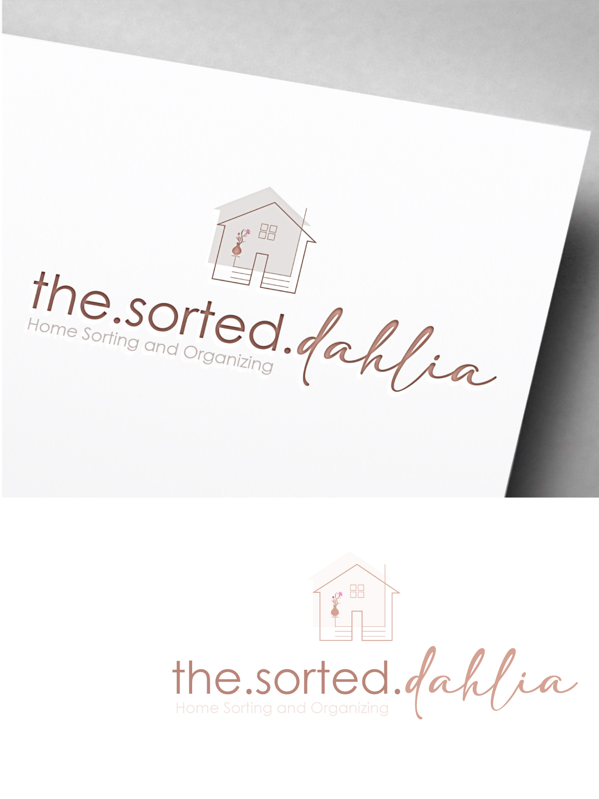 Logo Design by Om Namah Shivay for the.sorted.dahlia | Design #30715683