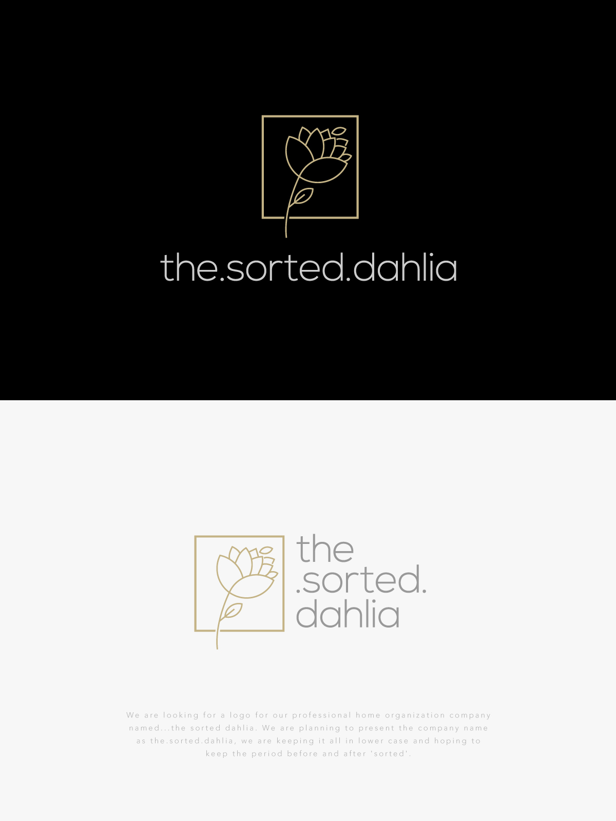 Diseño de Logo por Farhad Kreative para the.sorted.dahlia | Diseño #30710270