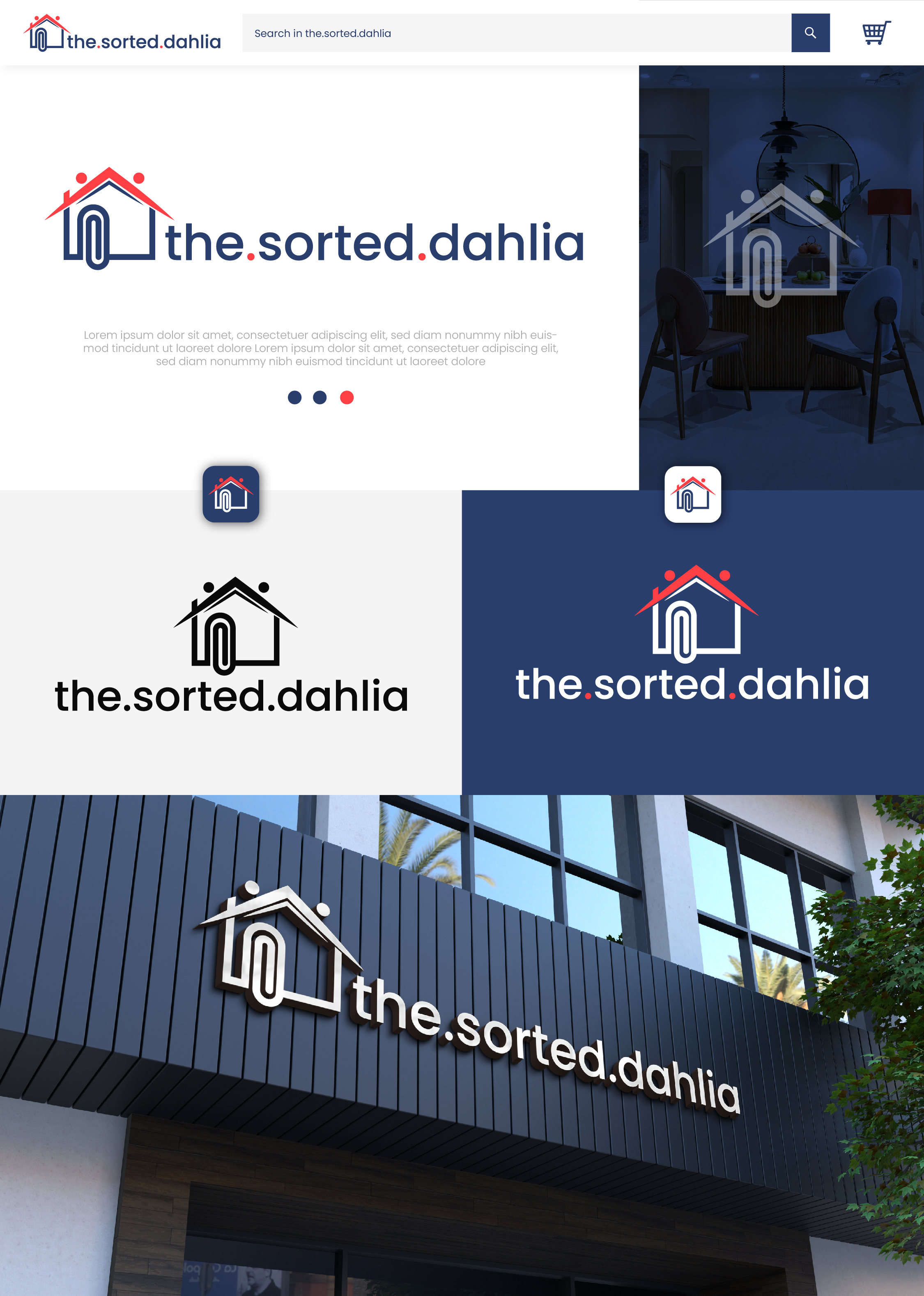 Logo Design by Design Athics for the.sorted.dahlia | Design #30701918