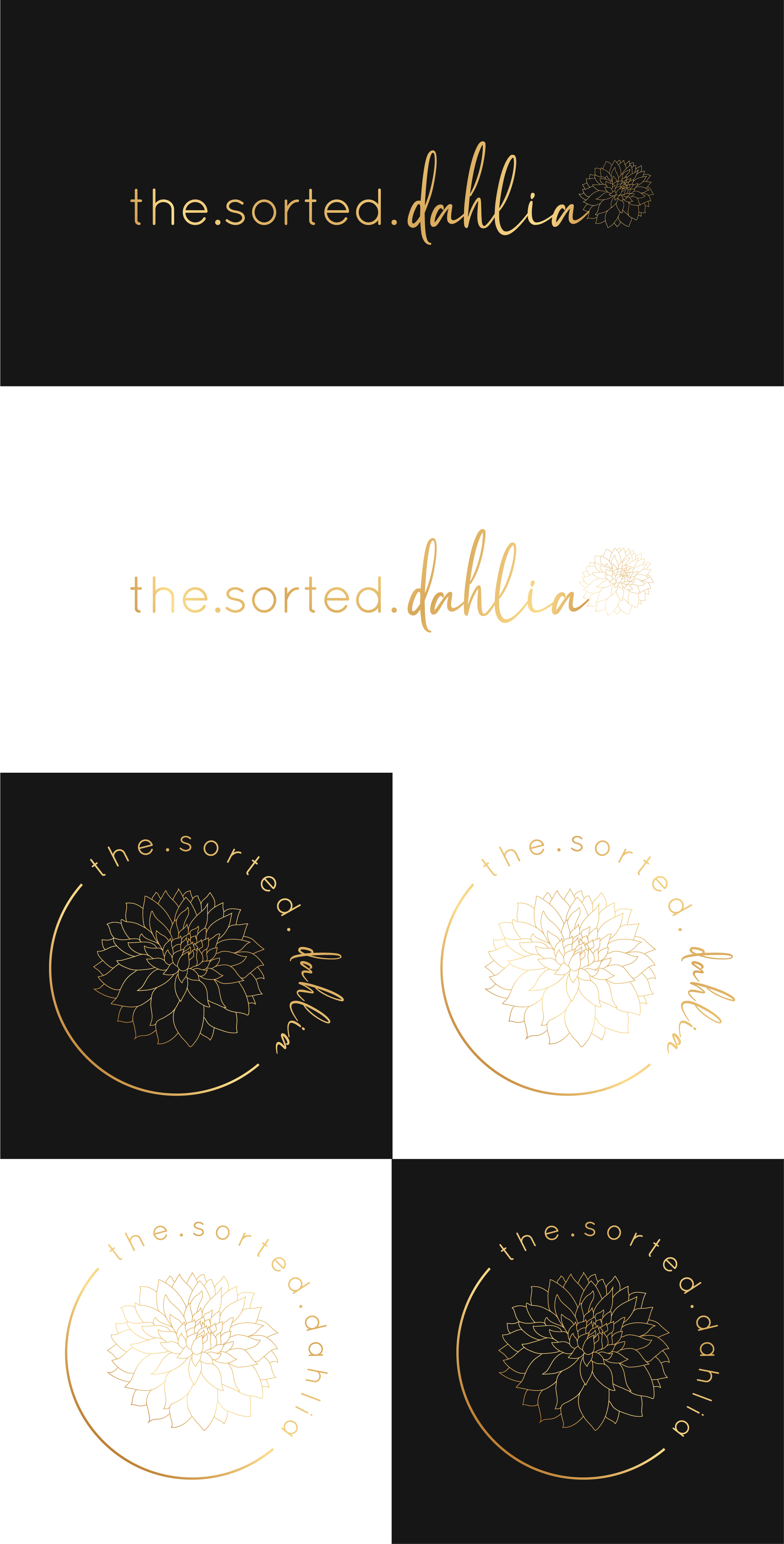 Logo Design by RKsharma for the.sorted.dahlia | Design #30748480