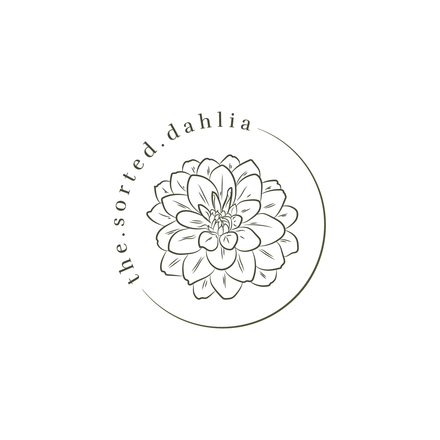 Logo-Design von Chus für the.sorted.dahlia | Design #30797980
