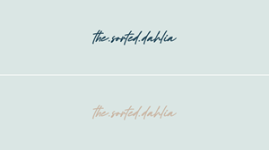 Logo Design by Shahbaz Studios for the.sorted.dahlia | Design: #30773944