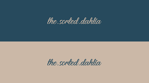 Logo Design by Shahbaz Studios for the.sorted.dahlia | Design: #30776086