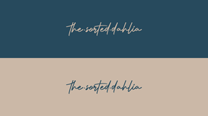 Logo Design by Shahbaz Studios for the.sorted.dahlia | Design: #30776127