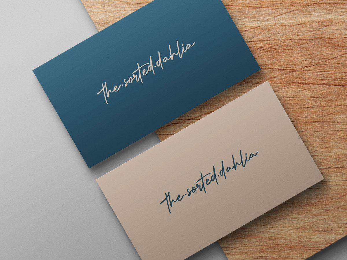 Logo Design by Shahbaz Studios for the.sorted.dahlia | Design #30776129