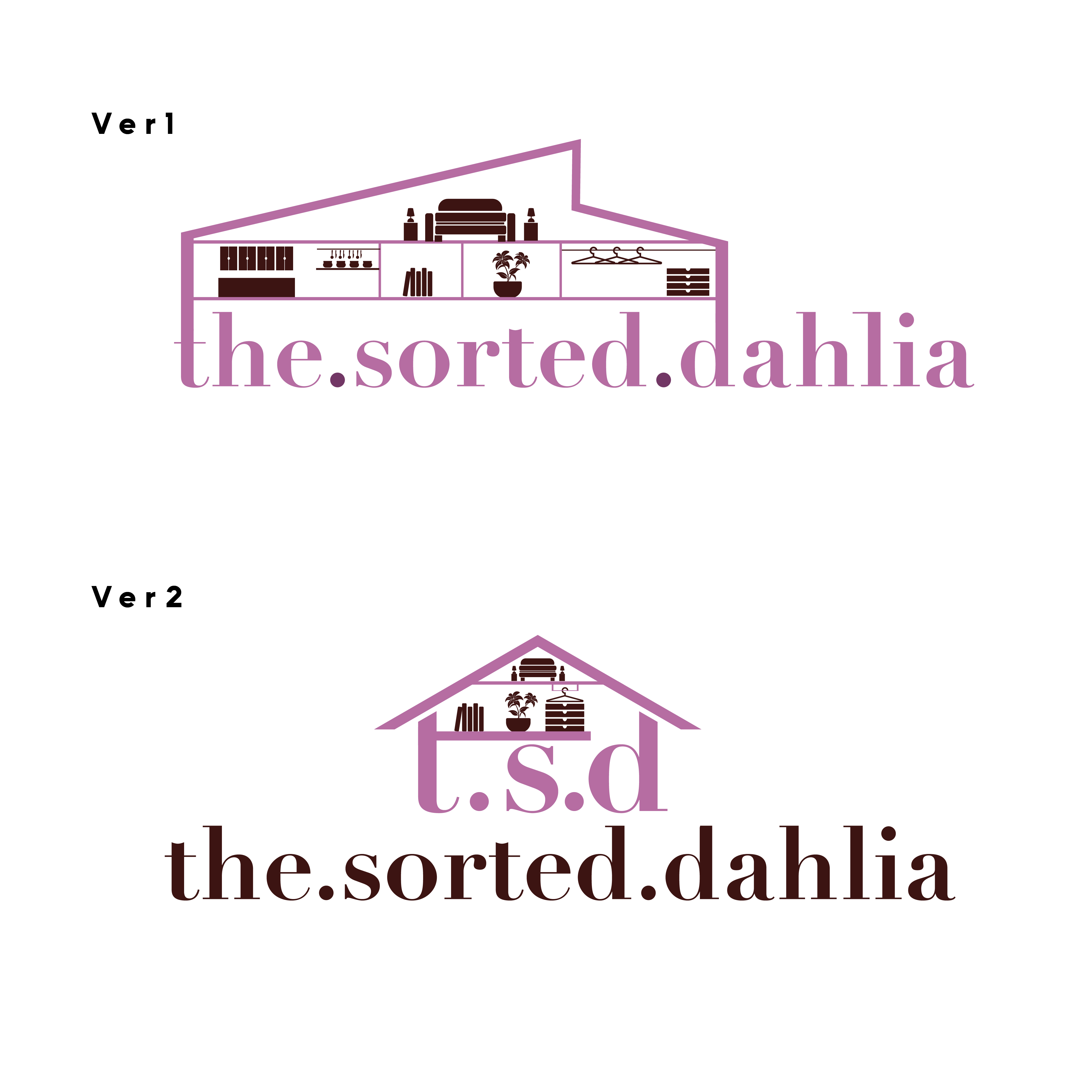 Logo Design by sarrita for the.sorted.dahlia | Design #30702330