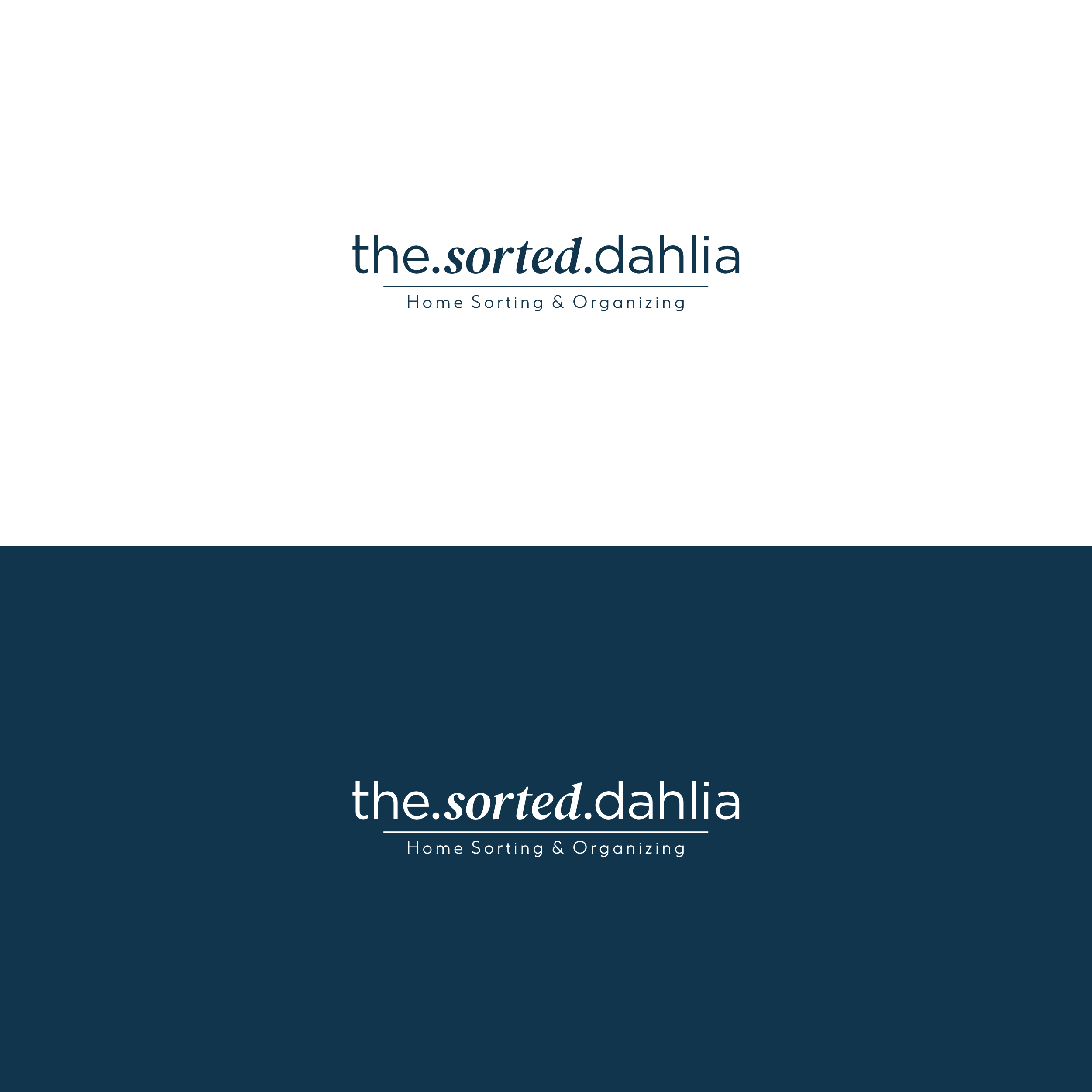 Diseño de Logo por YNCK para the.sorted.dahlia | Diseño #30708947