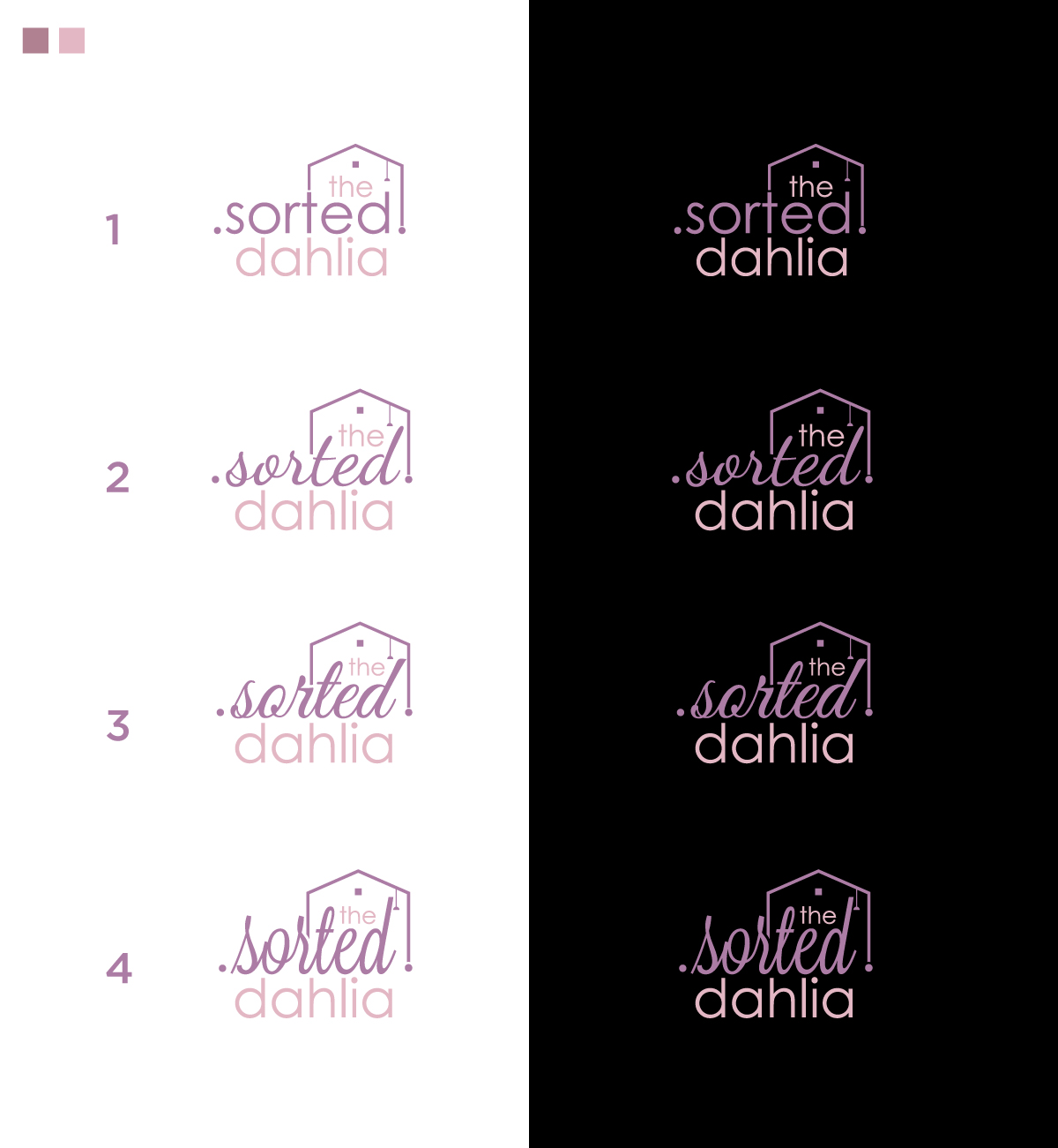 Logo-Design von alexdarah für the.sorted.dahlia | Design #30709811