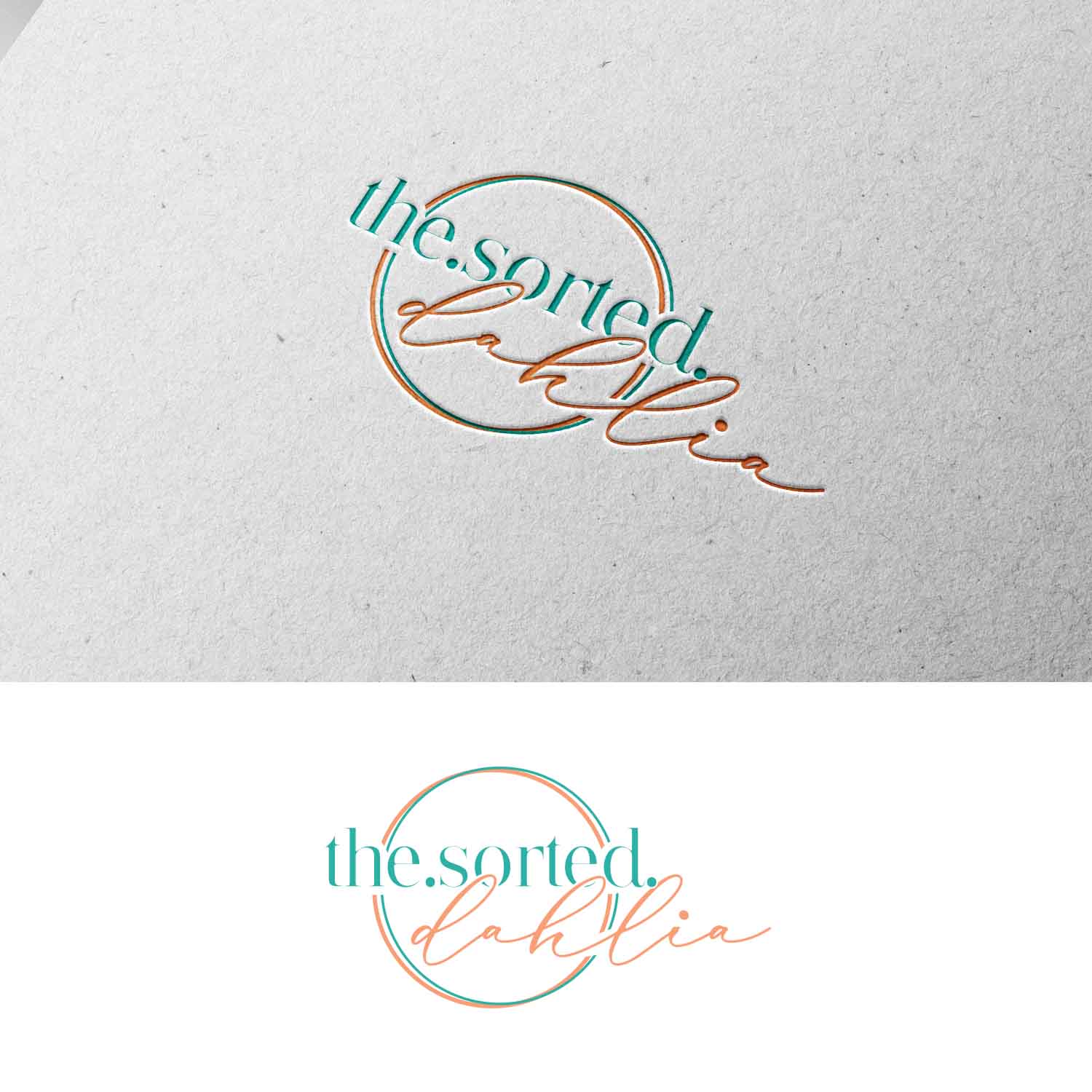Logo Design by Interloop_Designs for the.sorted.dahlia | Design #30701267