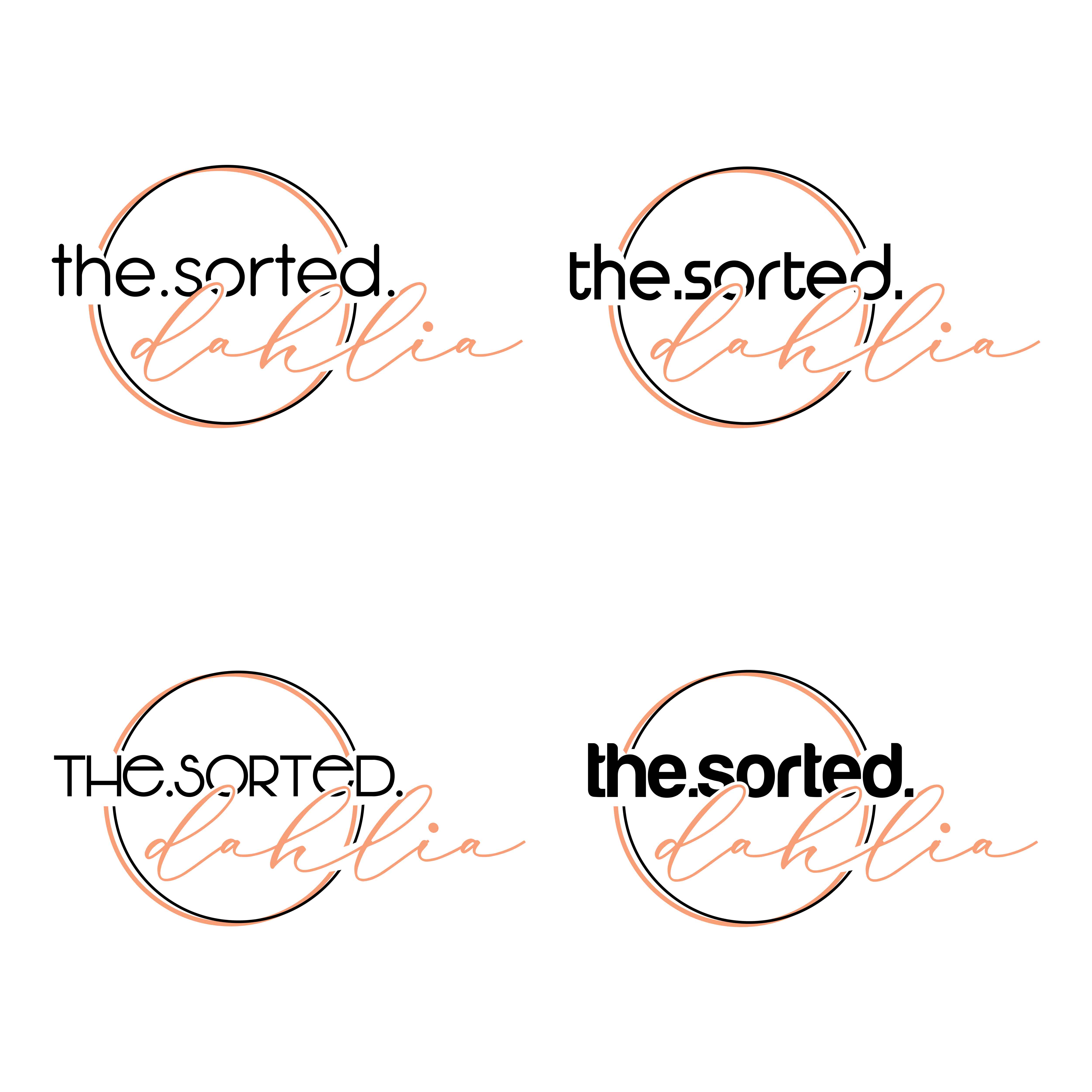 Logo Design by Interloop_Designs for the.sorted.dahlia | Design #30711653